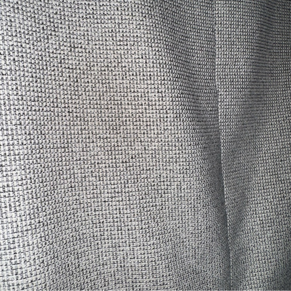 H&M Light Gray Women's Blazer with Ruched Sleeves size XL - Picture 7 of 9